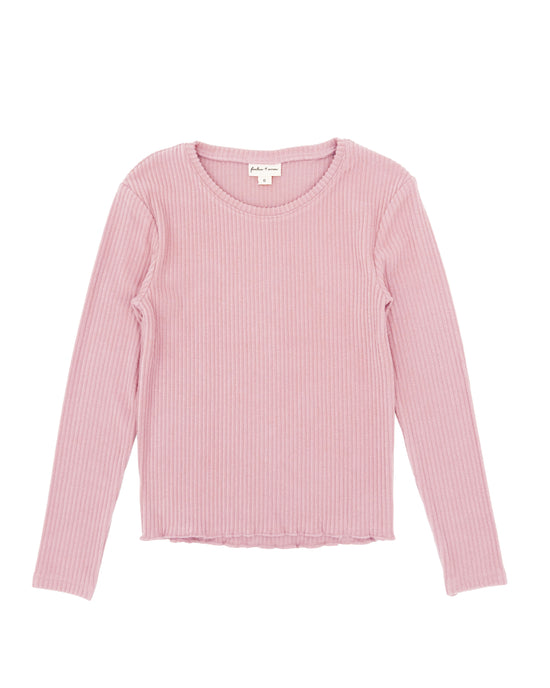 BLAKE L/S RIB TOP