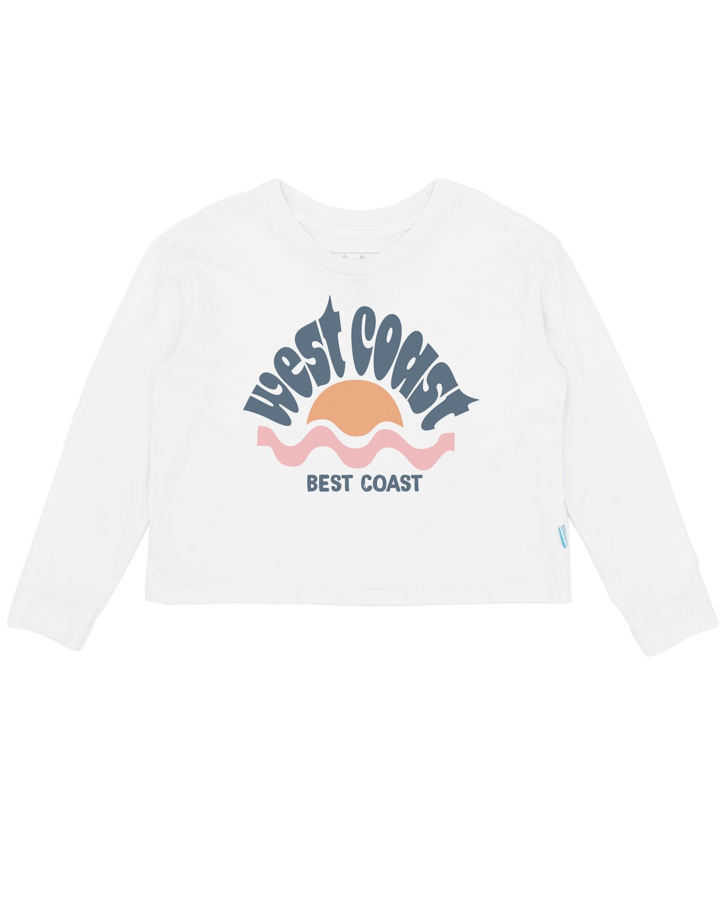 BEST COAST L/S CROP TEE