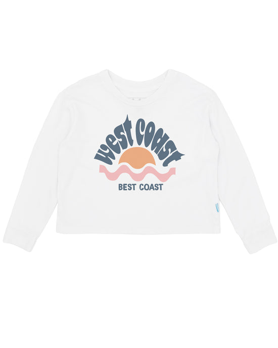 BEST COAST L/S CROP TEE