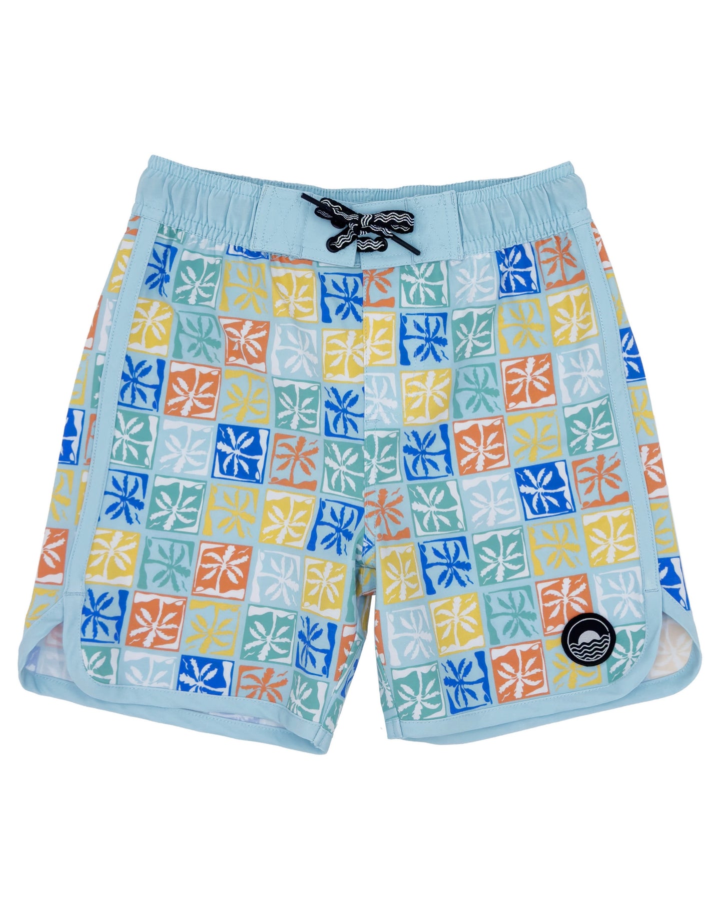 Palm Check Boardshort