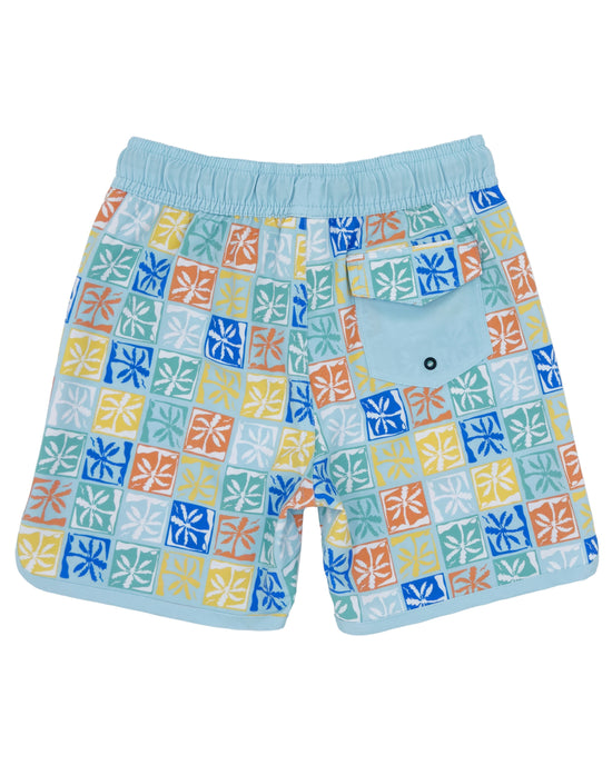 Palm Check Boardshort