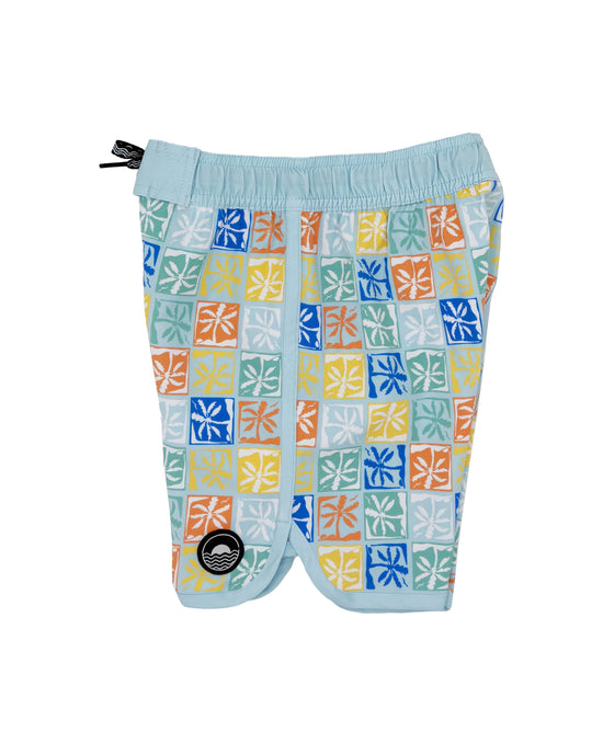 Palm Check Boardshort