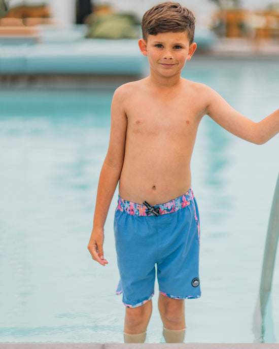 Garden Party Boy's Boardshort