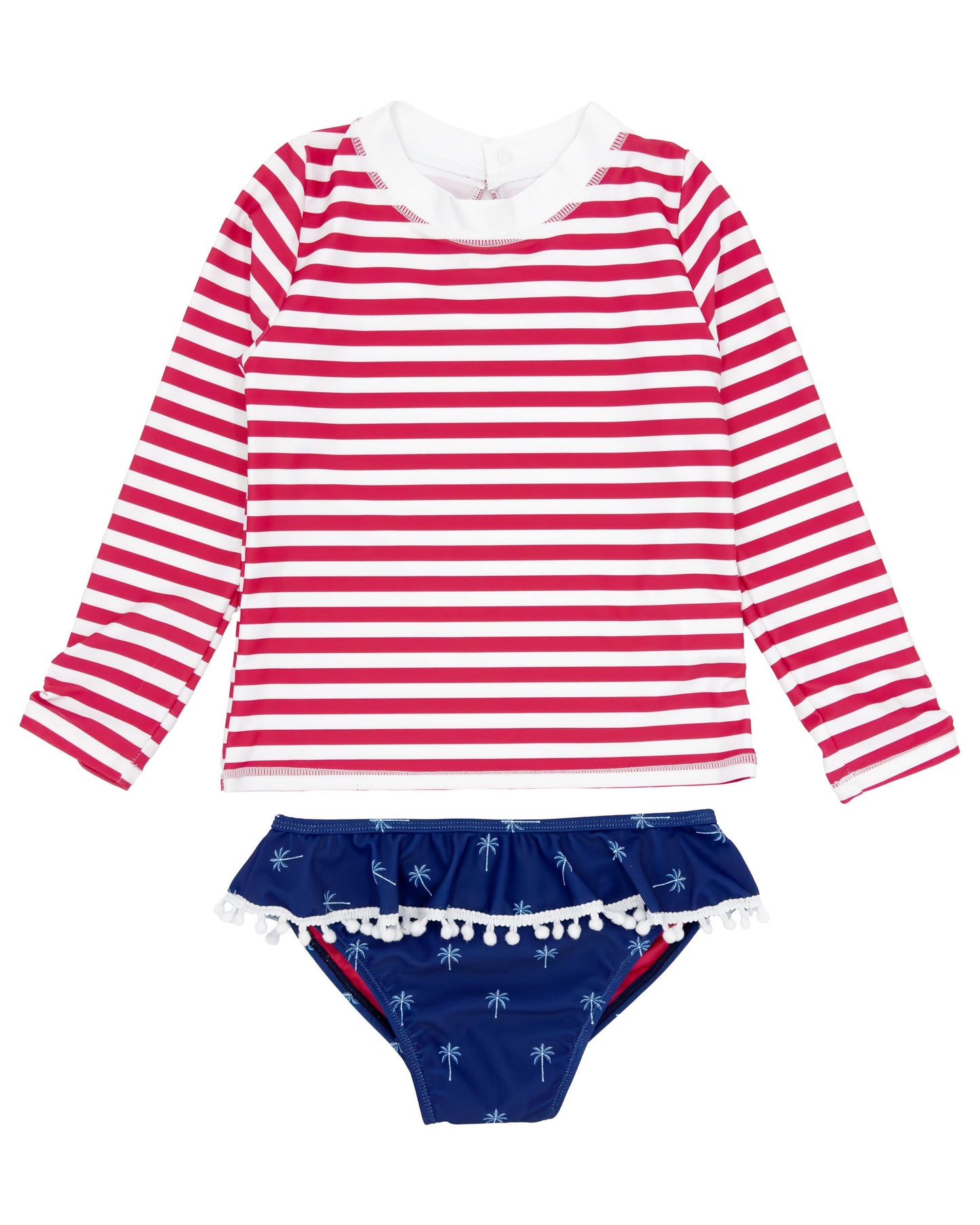 Sandy Toes Swim L/S Set
