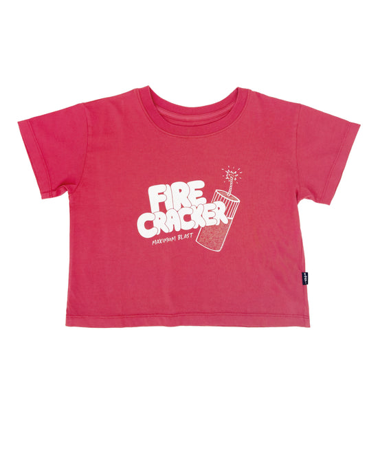 Firecracker Crop Tee