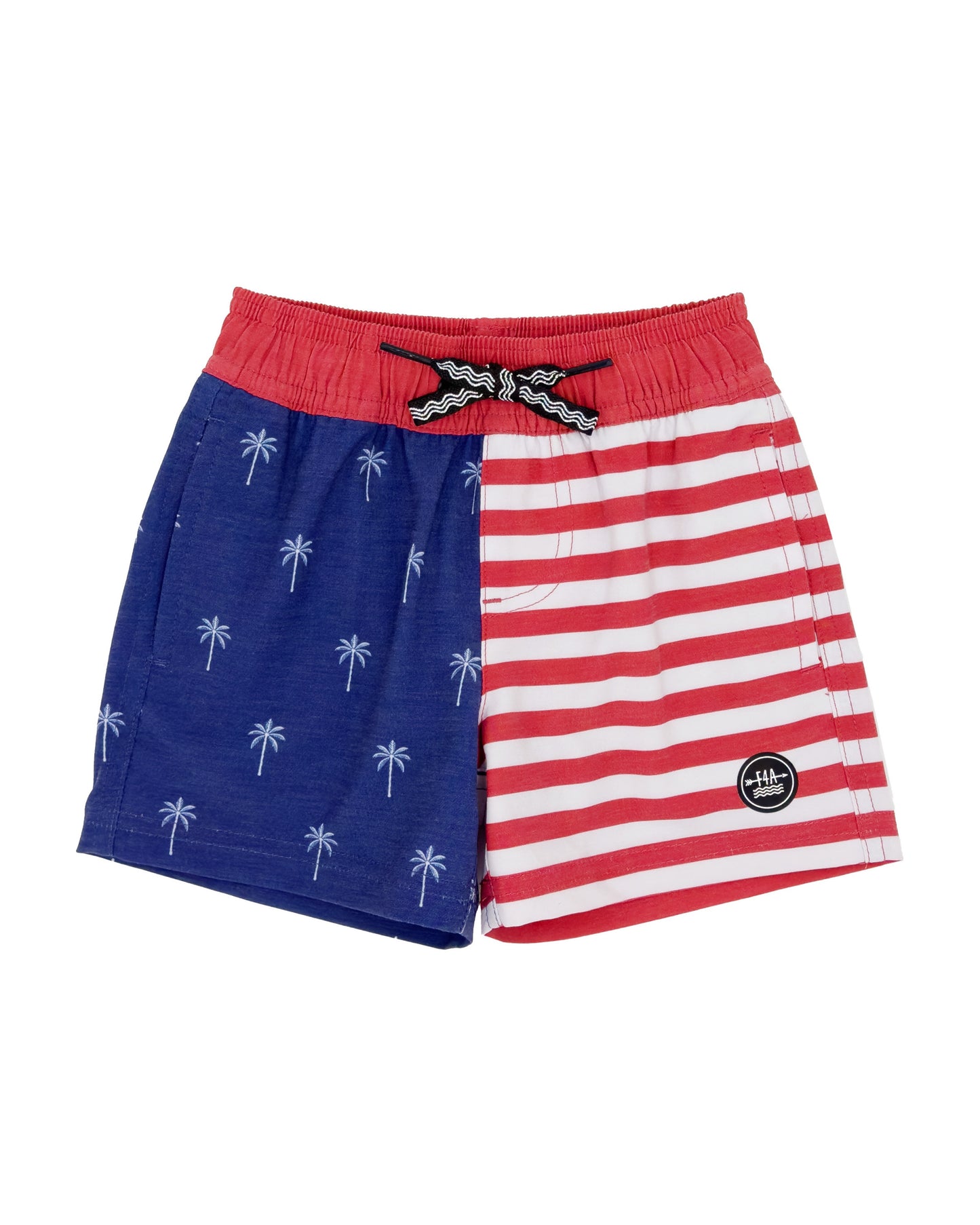 Palm Stripe Baby Volley Trunk