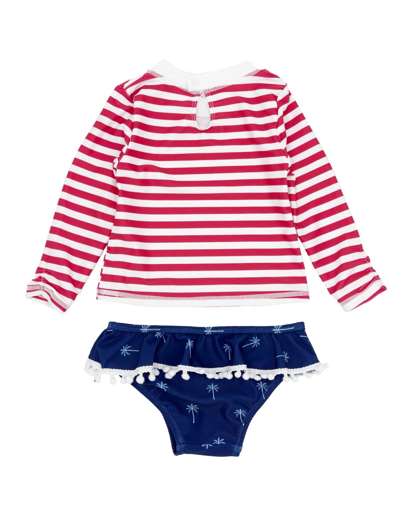 Sandy Toes Baby L/S Swim Set