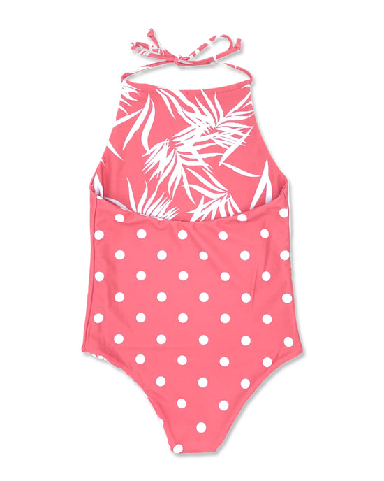 Riviera Reversible One Piece Palm Beach